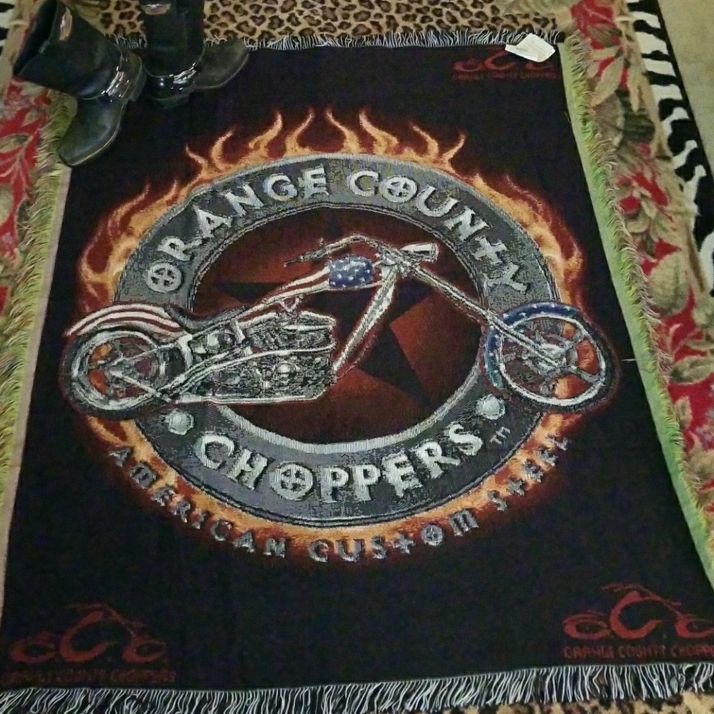 Orange County chopper throw
